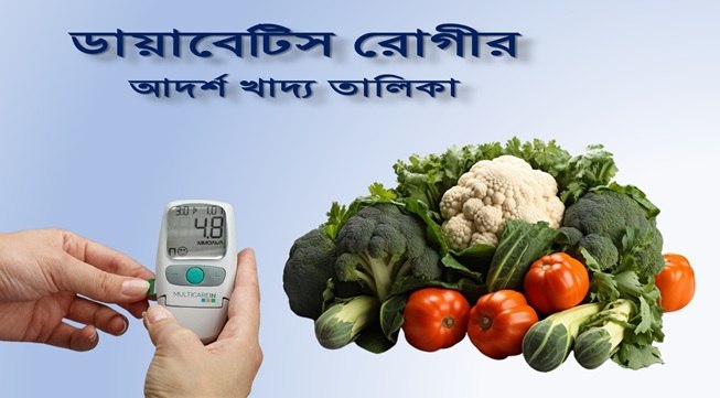 ডায়াবেটিস রোগীর খাদ্য তালিকা