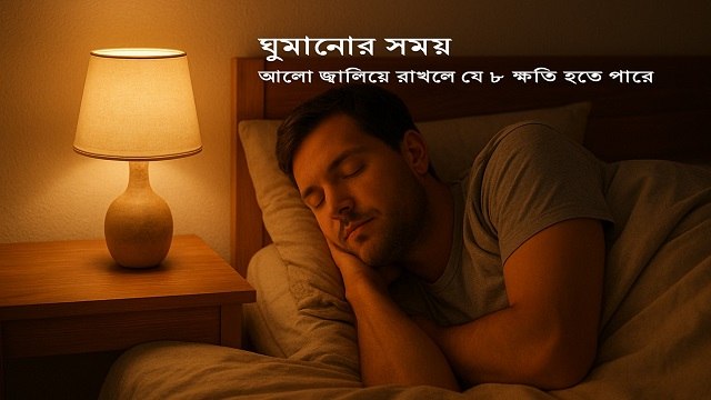 ঘুমানোর