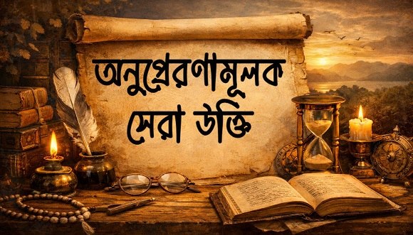 অনুপ্রেরণামূলক উক্তি